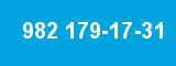 982 179-17-31
